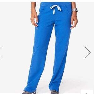 Figs Kade scrub pants. Royal blue. Small.